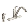 Product Image of Camerist Spot Resist Stainless 1 Handle Kitchen Faucet w/ Side Spray, 7840SRS
