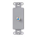 Product Image of Decora Insert, F Connector (Gray)