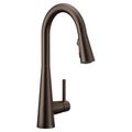 Product Image of Sleek Oil Rubbed Bronze 1 Handle Pulldown Kitchen Faucet, 7864ORB