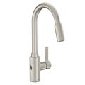 Product Image of Genta Lx Spot Resist Stainless 1 Handle Pulldown Kitchen Faucet, Motionsense Wave, 7882EWSRS
