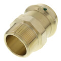 Product Image of 1-1/2" ProPress x 1-1/4" Male Bronze Adapter (Lead Free)