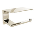 Product Image of Pivotal Tissue Holder w/ Shelf (Polished Nickel)