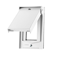 Product Image of 1-Gang Decora/GFCI Device Decora Wallplate/Faceplate, Weather-Resistant, Vertical (White)
