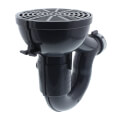 Product Image of 2" PVC WeldOne Floor Drain w/ Backwater Device (Grey PVC)