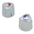 Product Image of Small Canopy Faucet Handles (Chrome)