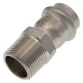Product Image of 3/4" Male ProPress 316 Stainless Steel Adapter