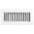 Product Image of 10" x 4" (Wall Opening Size) White Sidewall/Ceiling Register (A618OB Series)