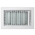 Product Image of 10" x 6" (Wall Opening Size) White Sidewall/Ceiling Register (A618OB Series)