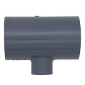 Product Image of 1-1/2" x 1-1/2" x 1/2" CPVC Schedule 80 Reducing Tee (Socket)