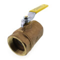 Product Image of 3" Bronze Threaded Shut Off Ball Valve, 370 Cv