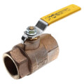 Product Image of 1-1/4" Bronze Threaded Shut Off Ball Valve (48 Cv)