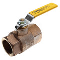 Product Image of 1-1/2" Bronze Threaded Shut Off Ball Valve (84 Cv)