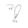 Product Image of Pre-rinse Unit, 8" Wall Mount Base Faucet, Eternas, B-0107, Wall Bracket, B-0230-kit, B-0133-B-KIT