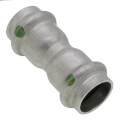 1-1/4" ProPress 316 Stainless Steel Coupling w/ EPDM Seal