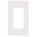 Product Image of 1-Gang Decora Wall Plate, Snap-On Mount (White)