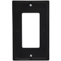 Product Image of 1-Gang Decora Electrical Wallplate, GFCI, Nylon (Black)