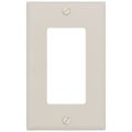 Product Image of 1-Gang Electrical Wall Plate, Nylon, Decora (Light Almond)