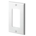 Product Image of 1-Gang Electrical Wall Plate, Nylon, Decora (White)
