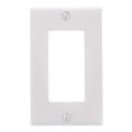 Product Image of 1-Gang Decora Electrical Wall Plate, GFCI (White)
