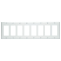 Product Image of 8-Gang Decora Electrical Wall Plate (White)