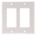 Product Image of 2-Gang Decora Electrical Wall Plate, GFCI (White)