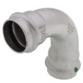 Product Image of 1" ProPress Stainless Steel 90-Degree Elbow w/ EPDM Seal