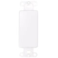 Product Image of Blank Wall Insert w/ Screws for Decora Wall Plates (White)