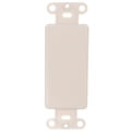 Product Image of Electrical Wall Plate, Decora Blank Insert (Light Almond)