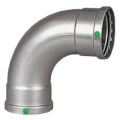 Product Image of 4" ProPress XL Stainless Steel 90-Degree Elbow w/ EPDM Seal