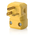 Product Image of 20A, 250V NEMA 6-20P, 2P, 3W, Plug, Straight Blade, Grounding, Python Angle (Yellow)