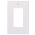 Product Image of 1-Gang Decora Midway Size Electrical Wall Plate (White)