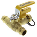 Product Image of 1/2" Press Full Port Ball Valve w/ Drain & Reversible Handle