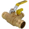 Product Image of 1-1/4" Press Full Port Ball Valve w/ Drain & Reversible Handle