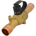 7/8" ODF BVS Series Refrigeration Ball Valve w/ Access Valve (R-410A)