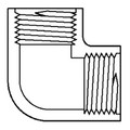 Product Image of 1/4" FPT CPVC Schedule 80 90° Elbow