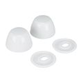 Product Image of White Universal Toilet Bolt Caps (Pack of 2)