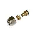 Product Image of 1/2" PEX Comp x 3/4" SST20 Swivel BSP Compression Fitting, PX690002, (Bag of 10)