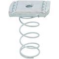 Product Image of 1/4" Electro-Galvanized Strut Nut (Regular Spring)