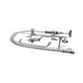 Product Image of Pre-rinse, Wall Mount Base, 8" Centers, 6" Wall Bracket, 10" Add-on Faucet, 5PR-8W10
