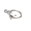 Product Image of Spray Valve (b-0107) With 60" Flexible Stainless Steel Hose (b-0060-h), B-0100-60H