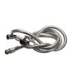 Product Image of Push-button Spray Valve w/ Aerator, 84" FlexibleStainless Steel Hose (013e-84h), B-0101-A84