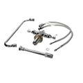 Product Image of Double Pantry Faucet, Single Hole Base, 12" Swing Nozzle, 7 5/8" Extension, B-0201-02