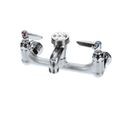 Product Image of Service Sink Faucet, Wall Mount, 8" Centers, Vac. Breaker, Garden Hose Outlet, Rough, B-0674-RGH