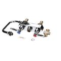 Product Image of Workboard Faucet, Deck Mount, 4" Centers, 6" Swing Nozzle, Lever Handles, 2" Shank, B-1110-XS
