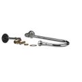 Product Image of Wall Mount Elbow, 123x Rigid Gooseneck, 1.5gpm Rosespray, B-0230-k Kit, Wall Bracket, B-2456-W