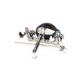 Product Image of Service Sink Faucet, 4" Wrist Handles, Pvc Hose Assembly, Vb Spout, B-2465
