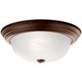 Product Image of 13.25" 2 Light Flush Mount (Tannery Bronze)