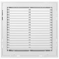 Product Image of 14" x 14" Steel Fixed Bar Filter Grille (White)