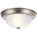 Product Image of 11.25" 2 Light Flush Mount (Brushed Nickel)