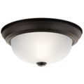 Product Image of 11.25" 2 Light Flush Mount (Olde Bronze)